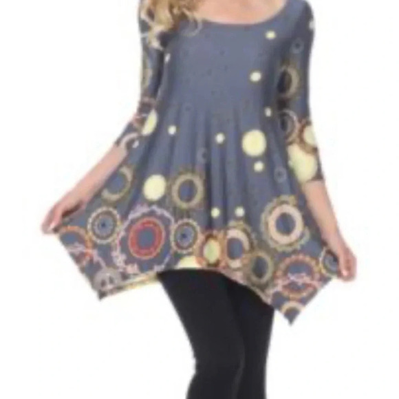 😍NWT white mark tunic size medium - Picture 2 of 7